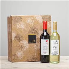Wine Duo Red &amp; White Gift Box