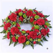 Wreath Red and Green 14 inches