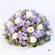 Scented Posy In Lilac and White - 8 Inches