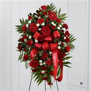 Standing Spray In Red