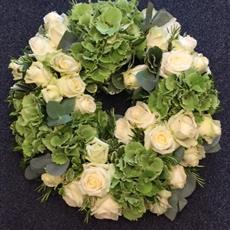 Hydrangea Wreath 16 inches
