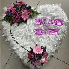 Feathered Heart - Large